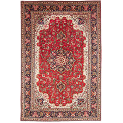 Tabriz 200x300 Cm Tabriz, Persia, Hand-carded Wool (warp: