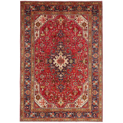 Tabriz 202x296 Cm Tabriz Persia Hand-carded Wool Cotton