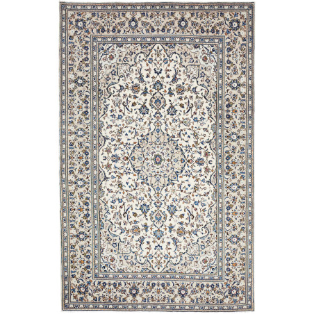 Kashan 195x308 Cm Kashan, Persia, Hand-carded Wool (warp: