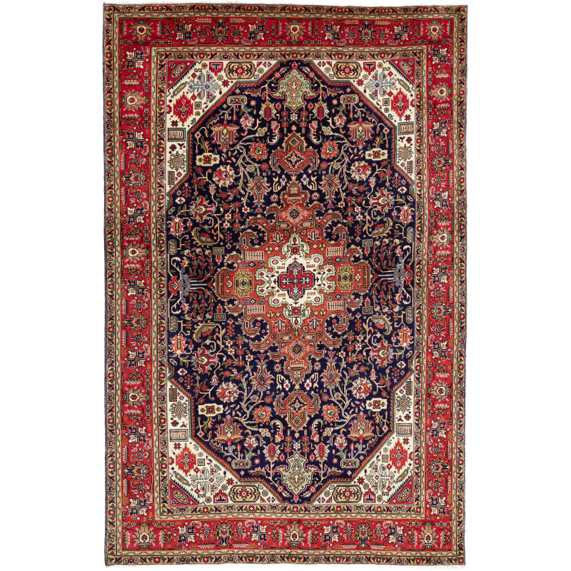 Tabriz 200x310 Cm Tabriz Persia Hand-carded Wool Cotton