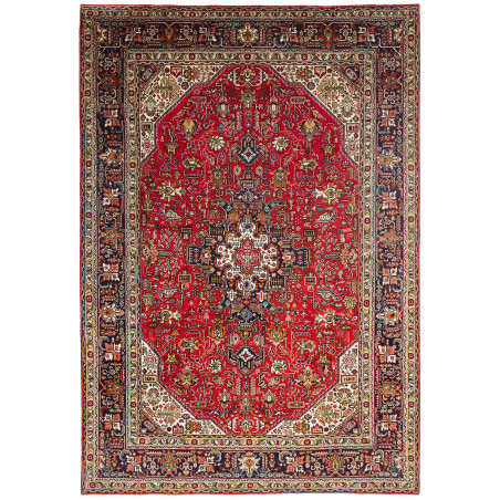 Tabriz 203x295 Cm Tabriz Persia Hand-carded Wool
