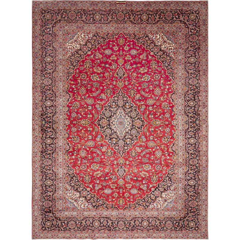 Ardakan 290x397 Cm Ardakan, Persia, Hand-carded Wool (cotton