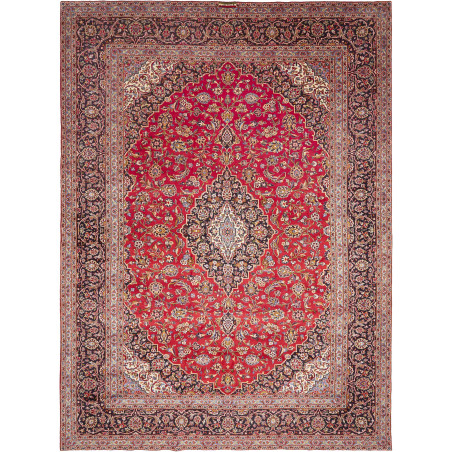 Ardakan 290x397 Cm Ardakan, Persia, Hand-carded Wool (cotton