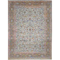 Kashan 303x410 Cm Kashan Persia Hand-carded Wool
