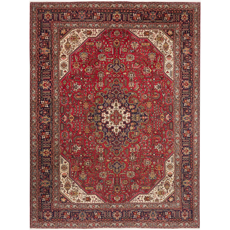 Tabriz 248x334 Cm Tabriz Persia, Hand-carded Wool, Cotton,