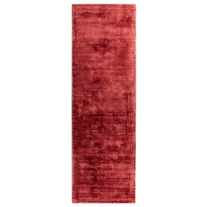 Tappeto Blade tinta unita rosso scuro e rosso ma