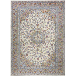 Kashan 290x400 Cm Kashan, Persia, Hand-carded Wool (cotton