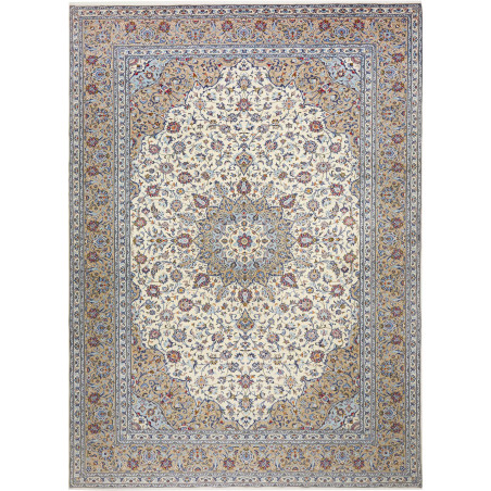 Kashan 290x400 Cm Kashan, Persia, Hand-carded Wool (cotton