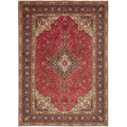 Tabriz 245x343 Cm Tabriz, Persia, Hand-carded Wool, Cotton,
