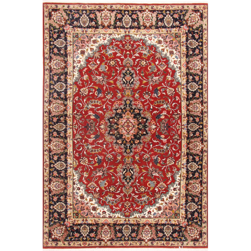 Ghom 140x211 Cm Ghom Persia Hand-carded Wool 300,000-350,000
