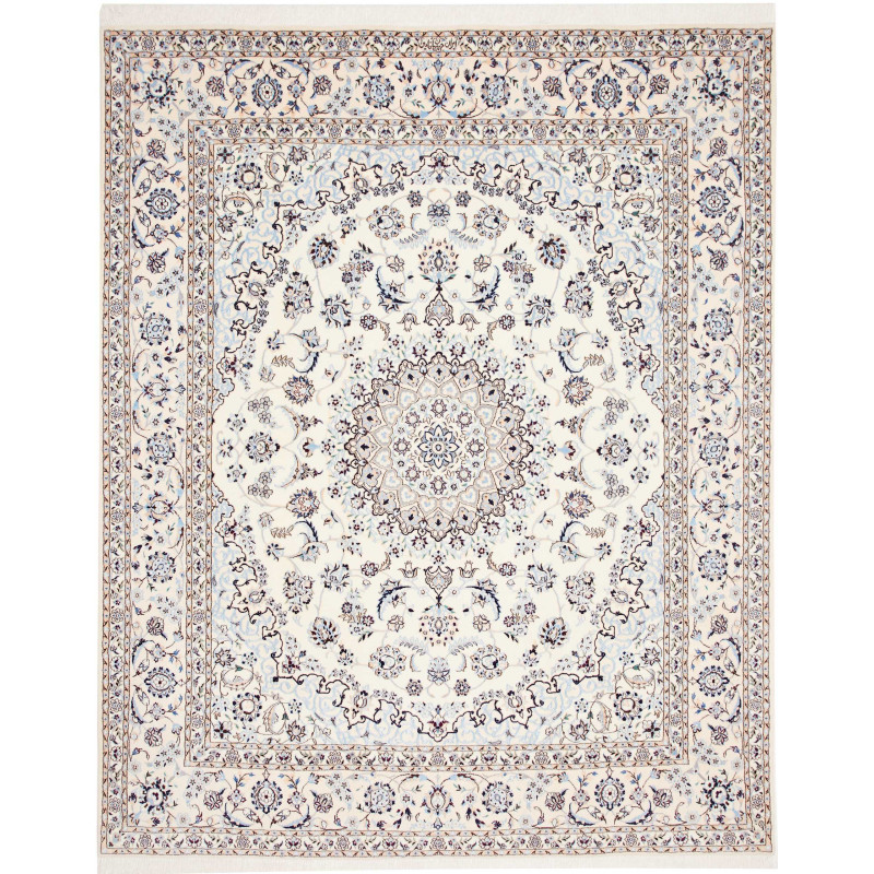 Nain 6la 207x260 Cm Nain 6la Persia Hand-carded Wool And