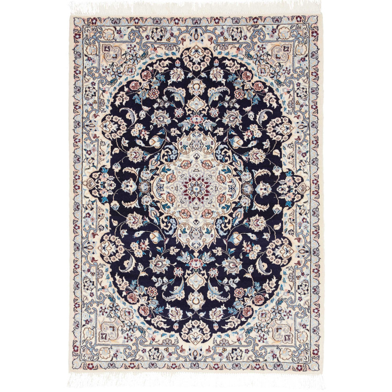 Nain 6la 80x114 Cm Nain 6la, Persia, Hand-carded Wool And