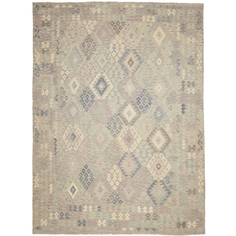 Kilim 256x342 Cm Kilim Afghanistan, Hand-carded Wool,