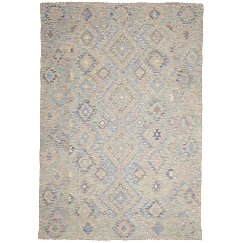 Kilim 201x293 Cm Kilim, Afghanistan, Hand-carded Wool (warp: