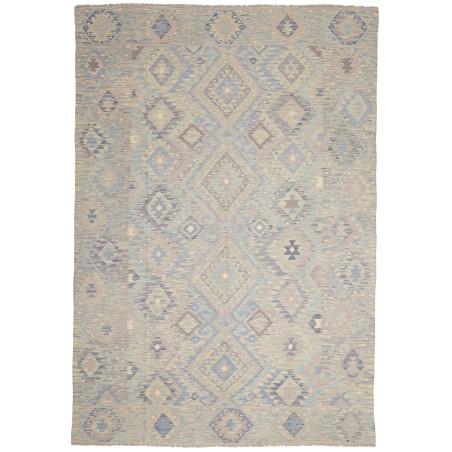 Kilim 201x293 Cm Kilim, Afghanistan, Hand-carded Wool (warp: