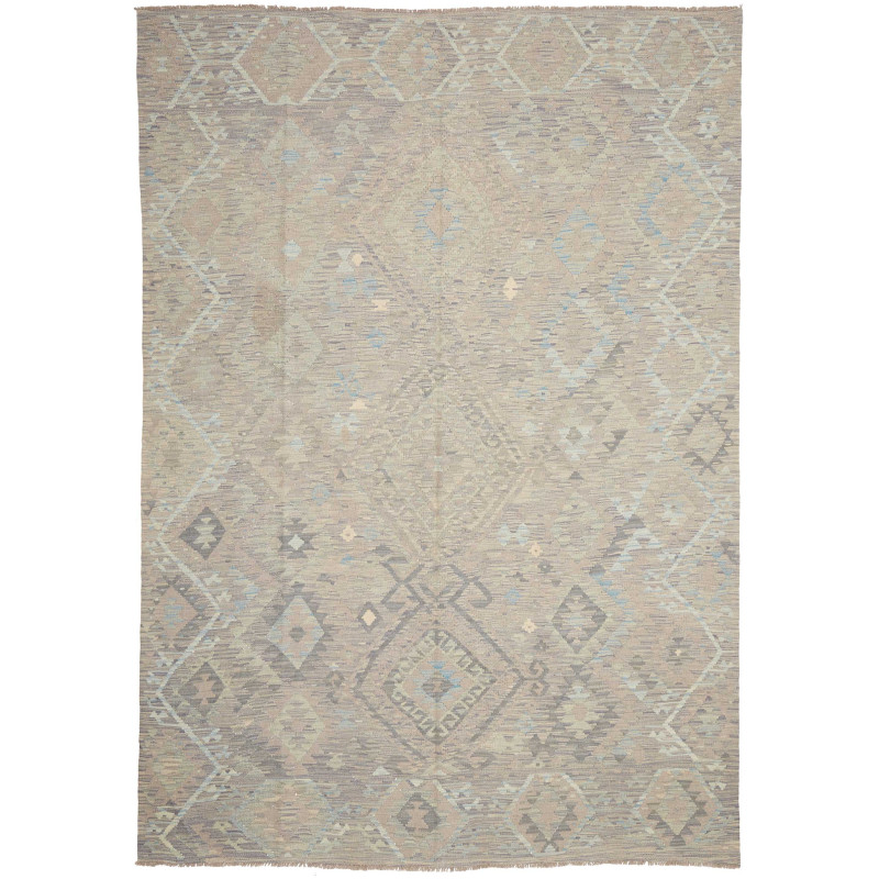 Kilim 210x294 Cm Kilim Afghanistan Hand-carded Wool Cotton