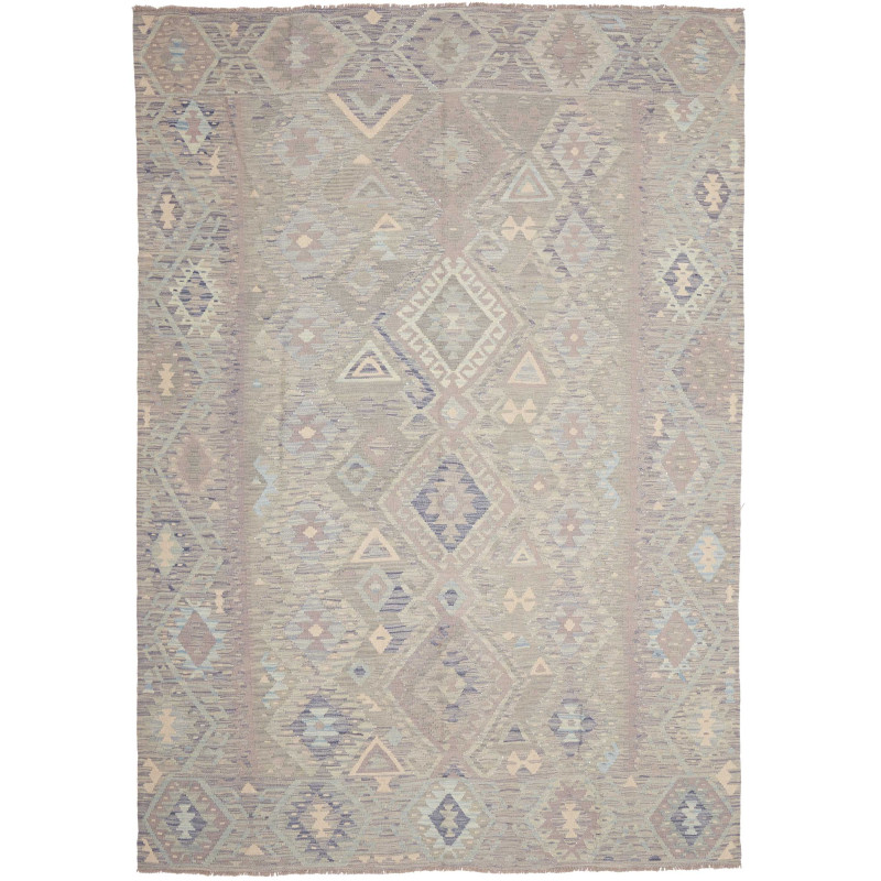 Kilim 206x290 Cm Kilim, Afghanistan, Hand-carded Wool (warp: