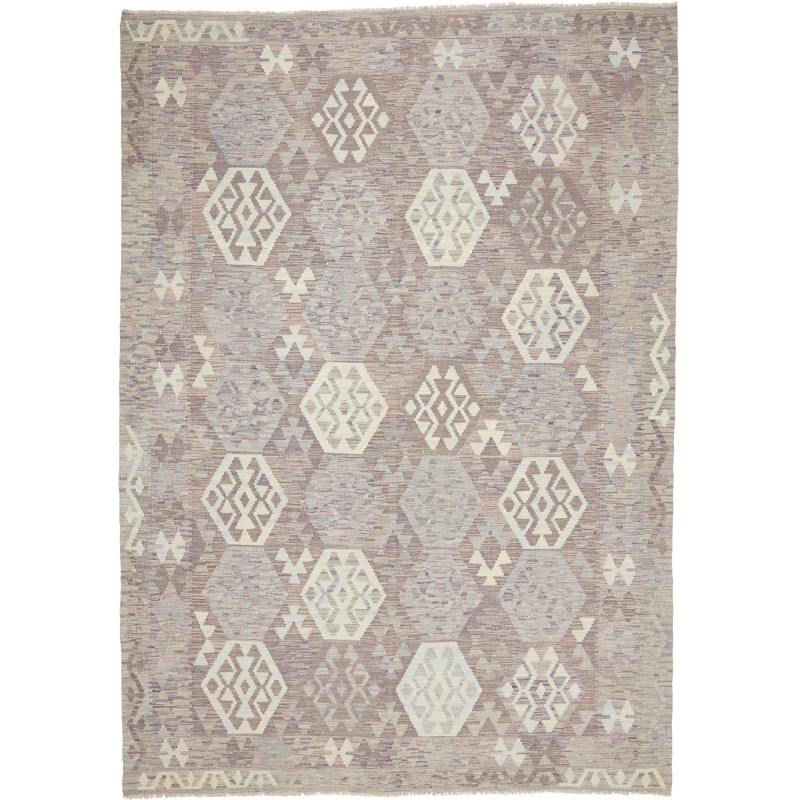 Kilim 206x290 Cm Kilim Afghanistan Hand-carded Wool Cotton