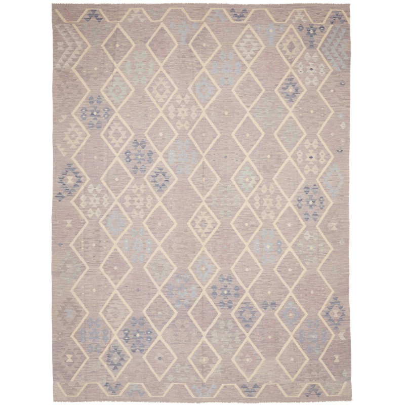 Kilim 257x344 Cm Kilim Afghanistan, Hand-carded Wool (warp: