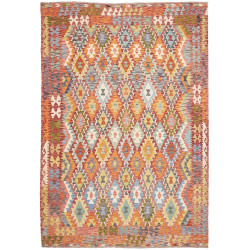 Kilim 210x304 Cm Kilim, Afghanistan, Hand-carded Wool (warp: