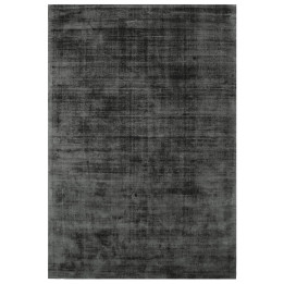 Rug Blade plain dark grey silver 120x170 cm