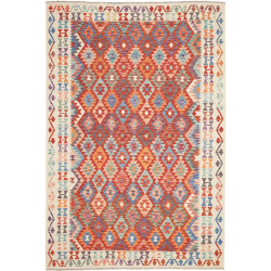 Kilim 204x300 Cm Kilim, Afghanistan, Hand-carded Wool,