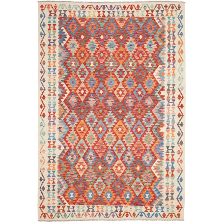 Kilim 204x300 Cm Kilim, Afghanistan, Hand-carded Wool,