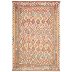 Kilim 208x302 Cm Kilim, Afghanistan, Hand-carded Wool