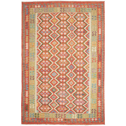 Kilim 206x305 Cm Kilim Afghanistan, Hand-carded Wool (warp: