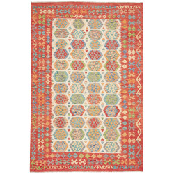 Kilim 202x308 Cm Kilim, Afghanistan, Hand-carded Wool,