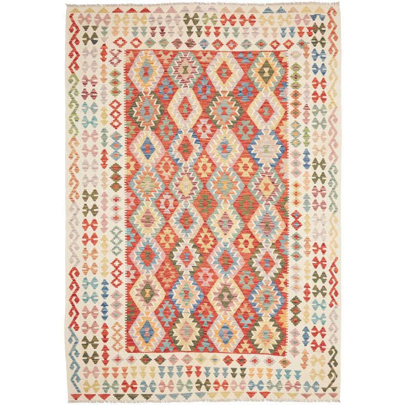 Kilim 208x291 Cm Kilim, Afghanistan, Wool, Cotton