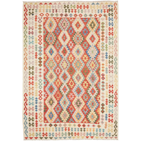 Kilim 208x291 Cm Kilim, Afghanistan, Wool, Cotton
