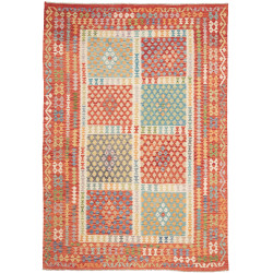Kilim 208x298 Cm Kilim Afghanistan Hand-carded Wool Cotton
