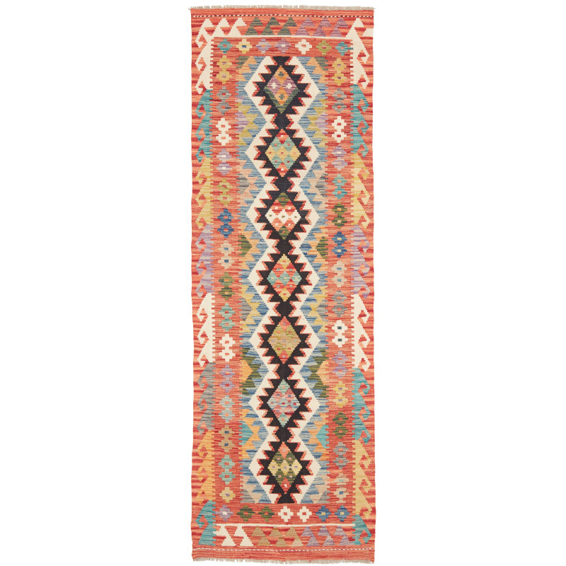 Kilim 79x243 Cm Kilim, Afghanistan, Hand-carded Wool,