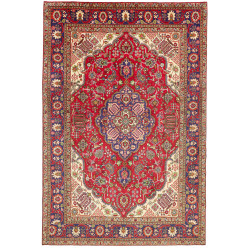 Tabriz 197x292 Cm Tabriz Persia Hand-carded Wool