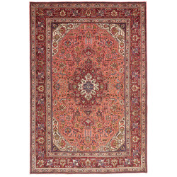 Tabriz 200x294 Cm Tabriz, Persia, Hand-carded Wool (warp: