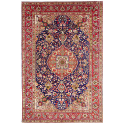 Tabriz 205x309 Cm Tabriz Persia Hand-carded Wool