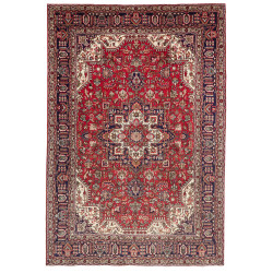 Tabriz 200x293 Cm Tabriz Rug, Persia, Hand-carded Wool