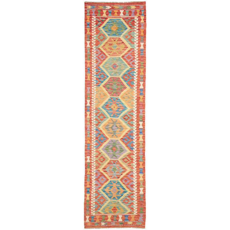 Kilim 78x294 Cm Kilim Afghanistan Hand-carded Wool Cotton