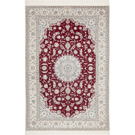 Nain 6la 150x230 Cm Nain 6la, Persia, Hand-carded Wool And