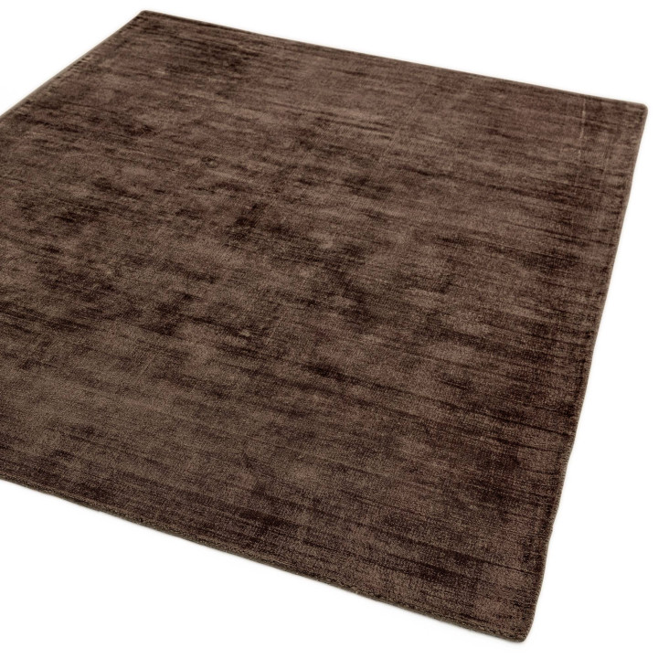 Rug Blade plain dark brown brown 160x230 cm