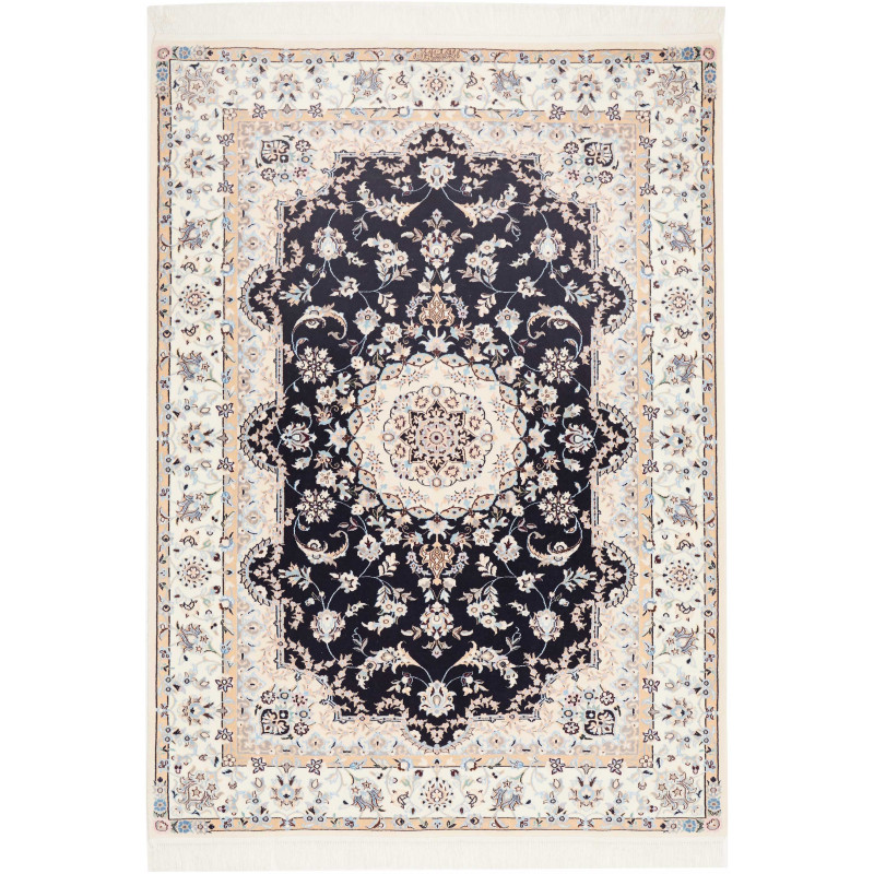 Nain 6la 126x175 Cm Nain 6la, Persia. Hand-carded Wool And