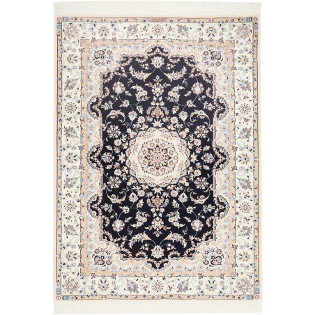 Nain 6la 126x175 Cm Nain 6la, Persia. Hand-carded Wool And
