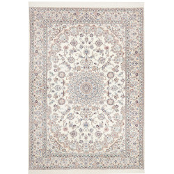 Nain 6la 170x242 Cm Nain 6la, Persia, Hand-carded Wool And