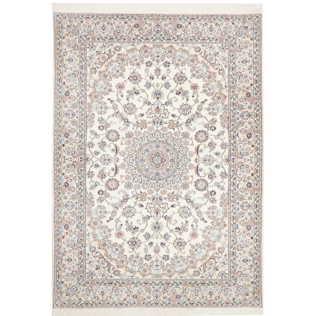 Nain 6la 170x242 Cm Nain 6la, Persia, Hand-carded Wool And