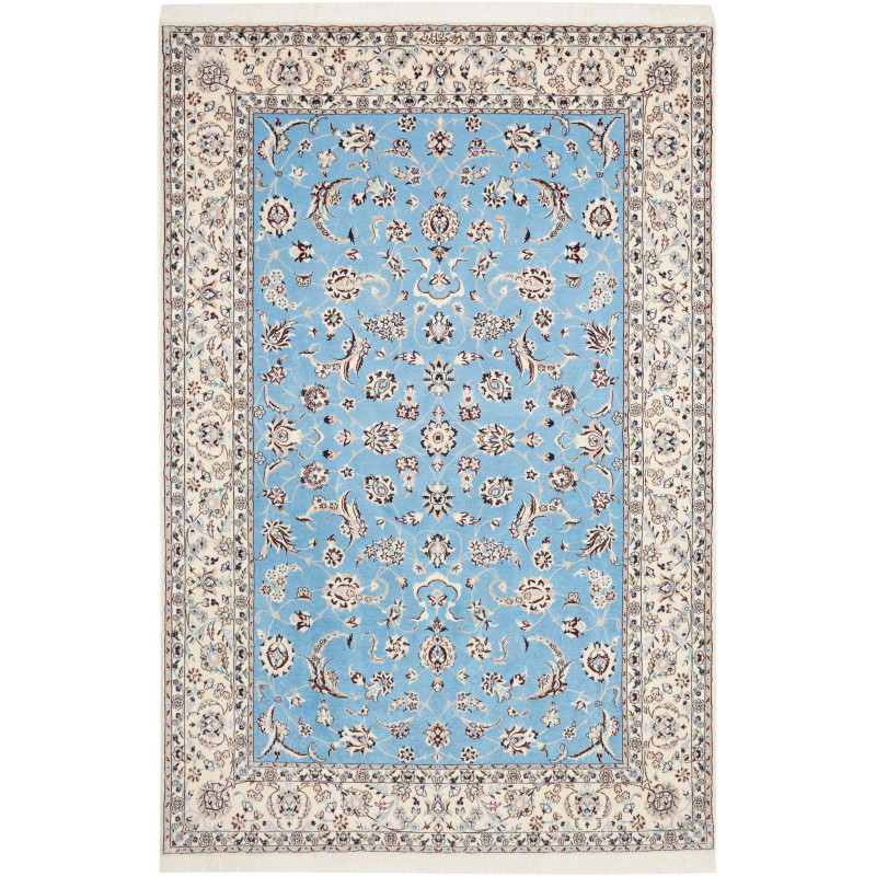Nain 6la 160x244 Cm Nain 6la Persia Hand-carded Wool Silk