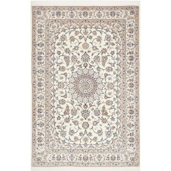 Nain 6la 156x234 Cm Nain 6la Persia Hand-carded Wool And