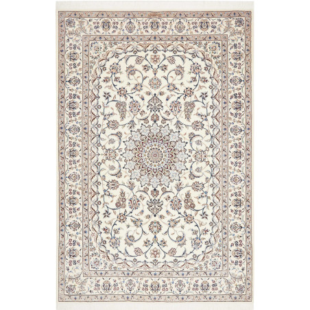 Nain 6la 156x234 Cm Nain 6la Persia Hand-carded Wool And