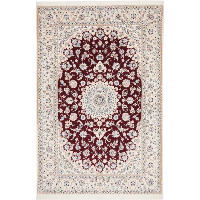 Nain 6la 160x240 Cm Nain 6la, Persia, Hand-carded Wool And
