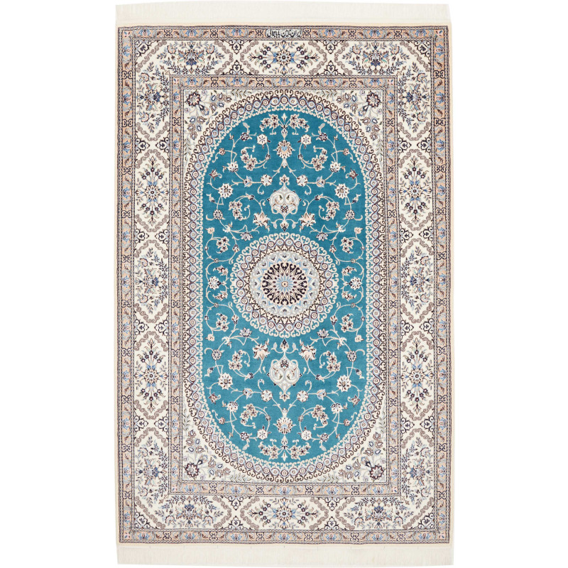 Nain 6la 128x200 Cm Nain 6la Persia Hand-carded Wool Silk